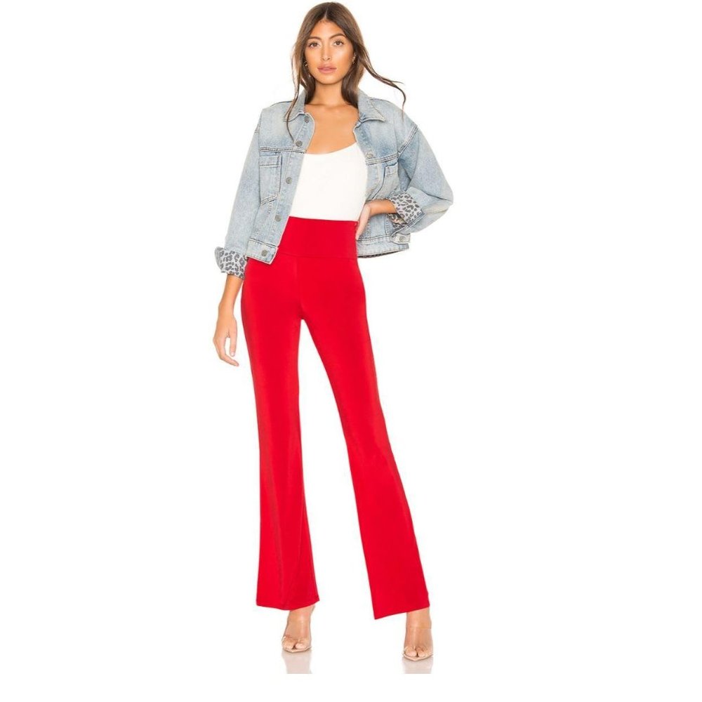 NWT LOVERS + FRIENDS Red Annebell Pants S - Picture 1 of 6